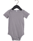 100B Bella + Canvas Baby Short Sleeve Onesie in Storm
