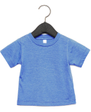 3001B Bella + Canvas Baby Short Sleeve Tee in Heather columbia blue