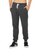 3727 Bella + Canvas Unisex Sponge Fleece Jogger Sw in Dark grey heather