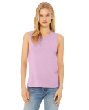 Women's Long Muscle Tank in Lilac