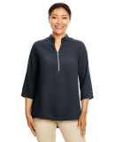 Devon and Jones DP611W Ladies' Perfect Fit™  3/4 in Black