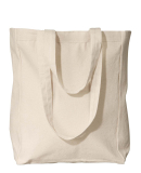 Liberty Bags 8861 10 Ounce Gusseted Cotton Canvas  in Natural