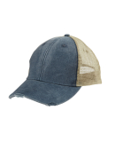 Ollie Cap in Navy/ tan