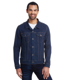 Threadfast Apparel 370J Unisex Denim Jacket in Classic denim