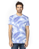 Threadfast Apparel 100A Unisex Ultimate T-Shirt in Palm paradise
