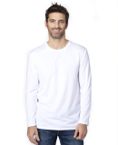 Threadfast Apparel 100LS Unisex Ultimate Long-Slee in White