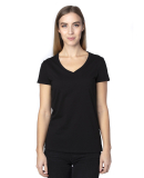 Threadfast Apparel 200RV Ladies' Ultimate V-Neck T in Black