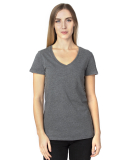 Threadfast Apparel 200RV Ladies' Ultimate V-Neck T in Charcoal