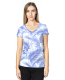 Threadfast Apparel 200RV Ladies' Ultimate V-Neck T in Palm paradise