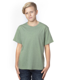 Threadfast Apparel 600A Youth Ultimate T-Shirt in Army heather