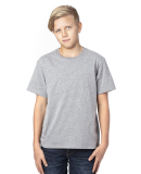 Threadfast Apparel 600A Youth Ultimate T-Shirt in Heather grey