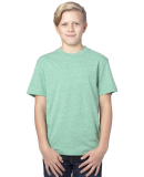 Threadfast Apparel 602A Youth Triblend T-Shirt in Green triblend