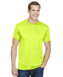 Bayside Apparel 5300 USA-Made Performance Tee in Lime green
