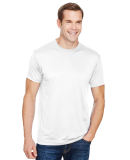 Bayside Apparel 5300 USA-Made Performance Tee in White