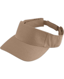 Augusta Sportswear 6225 Sport Twill Visor in Khaki