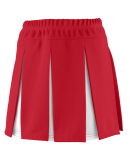 Augusta Sportswear 9116 Girls' Liberty Skirt in Red/ white