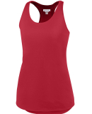 Augusta Sportswear 2434 Women's Sojourner Tank in Red