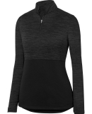 Augusta Sportswear 2909 Women's Shadow Tonal Heath in Black
