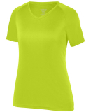 Augusta Sportswear 2793 Girls Attain Wicking Shirt in Lime