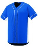 Augusta Sportswear 1661 Youth Slugger Jersey in Royal/ white