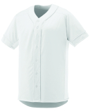 Augusta Sportswear 1661 Youth Slugger Jersey in White/ white