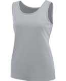 Augusta Sportswear 1705 Women's Training Tank in Silver grey