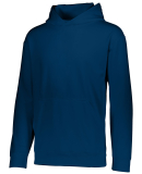 Augusta Sportswear 5506 Youth Wicking Fleece Hoode in Navy