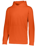 Augusta Sportswear 5506 Youth Wicking Fleece Hoode in Orange