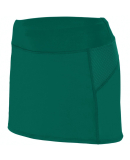 Augusta Sportswear 2421 Girls' Femfit Skort in Dark green