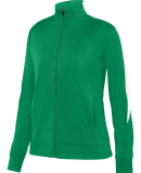 Augusta Sportswear 4397 Ladies Medalist Jacket 2.0 in Kelly/ white