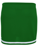 Augusta Sportswear 9126 Girls' Energy Skirt in Dark green/ white