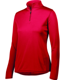 Augusta Sportswear 2787 Women's Attain Quarter-Zip in Red