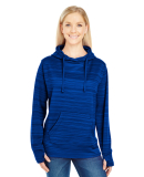 J America 8662 Women's Odyssey Striped Performance in Sapphire