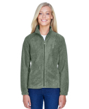 Harriton M990W Ladies' 8 oz. Full-Zip Fleece in Dill
