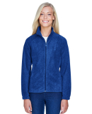 Harriton M990W Ladies' 8 oz. Full-Zip Fleece in True royal