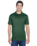 Harriton M315 Men's 4 oz. Polytech Polo in Dark green