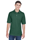Harriton M265 Men's 5.6 oz. Easy Blend™ Polo in Hunter
