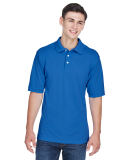Harriton M265 Men's 5.6 oz. Easy Blend™ Polo in True royal