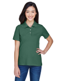 Harriton M265W Ladies' 5.6 oz. Easy Blend™ Polo in Hunter