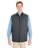 Harriton M776 Adult Dockside Interactive Reversibl in Black/ dark charcoal