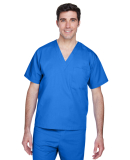 Harriton M897 Adult Restore 4.9 oz. Scrub Top in True royal