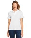 Harriton M200W Ladies' 6 oz. Ringspun Cotton Piqué Short-Sleeve Polo