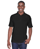 Harriton M211 Adult Tactical Performance Polo in Black