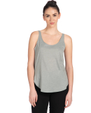Next Level Apparel 5033 Women's Festival Tank in Heather grey