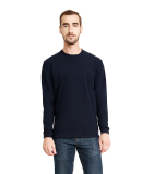 Next Level Apparel 6411 Unisex Sueded Long Sleeve  in Midnight navy