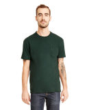Next Level Apparel 3605 Unisex Pocket Crew in Forest green