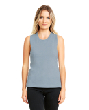 Next Level Apparel 5013 Women's Festival Muscle Ta in Stonewash denim