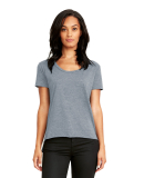 Next Level Apparel 5030 Women's Festival Droptail  in Stonewash denim