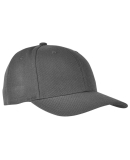 6789M Flexfit Premium Curved Visor Snapback in Dark grey