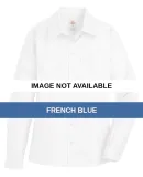 Dickies FL254 Ladies' Long-Sleeve Stretch Oxford S FRENCH BLUE